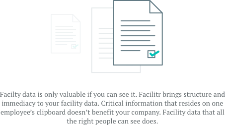 Insight into facility property and Real Estate data