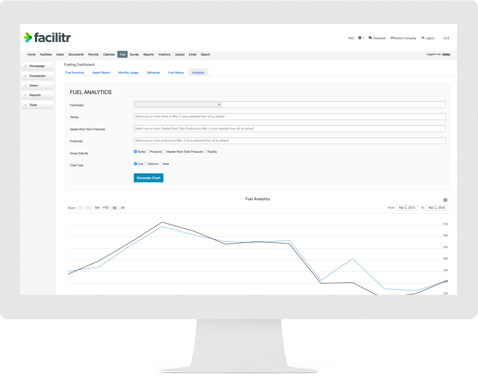 Fuel Management and consumption Dashboard