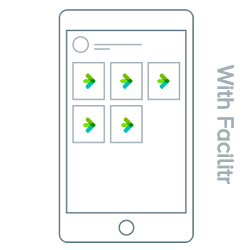 Mobile cloud solution for facility photo management